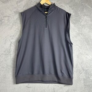 FootJoy Golf Tonal‎ Block Vest L Men's Sleeveless Gray Sportswear Athletic